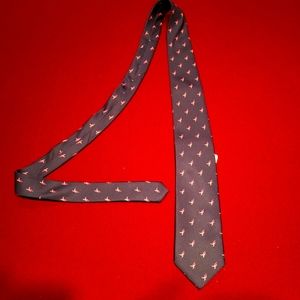 Breast Cancer Navy Blue tie